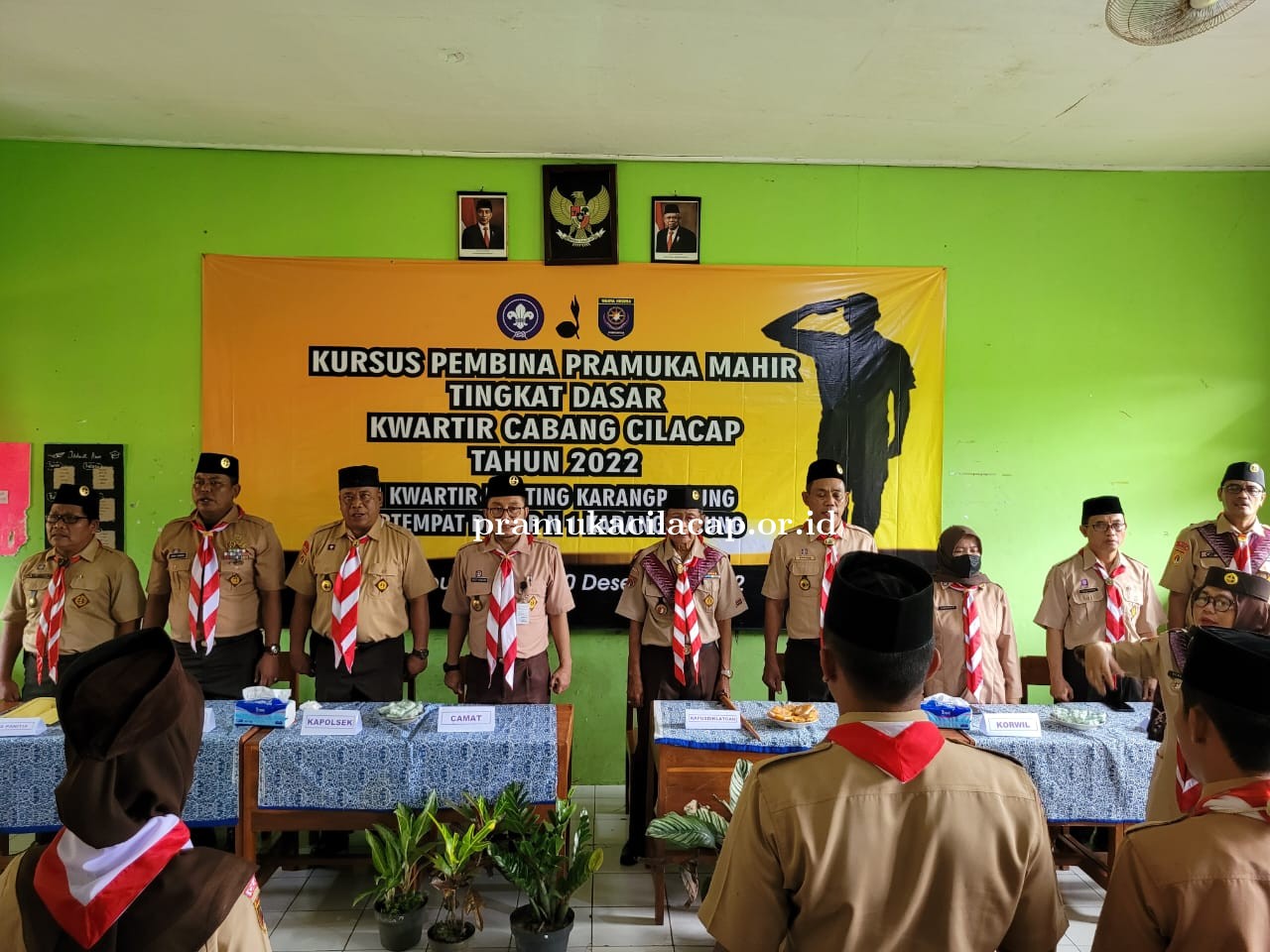 Pembukaan Kursus Mahir Dasar Kwartir 110113 Karangpucung